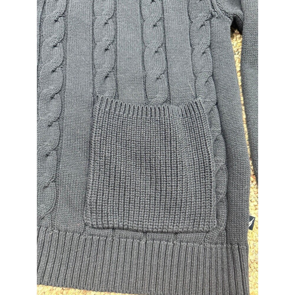 NWT Náutica Classic V-Neck Cardigan Elegant Preppy Classy Button Up Large - Picture 6 of 12